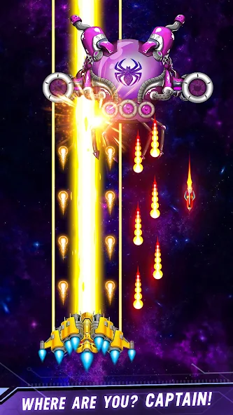 space shooter mod apk